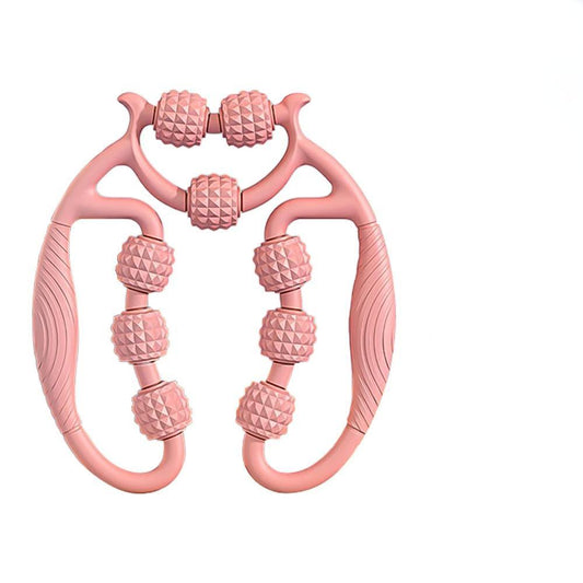 Massage Relax Circular Leg Clamp 12 Rounds Trigger Point Roller Massager Slimming Muscle Stretching Relaxation Massage Equipment