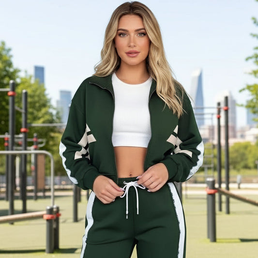 Jogging 2 pièces Veste et pantalon rayées décontracter