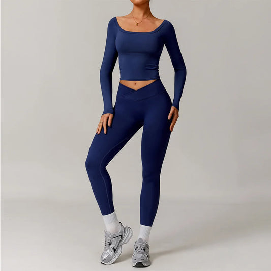 Ensemble Sportswear 2 Pieces Fitness Yoga Gym