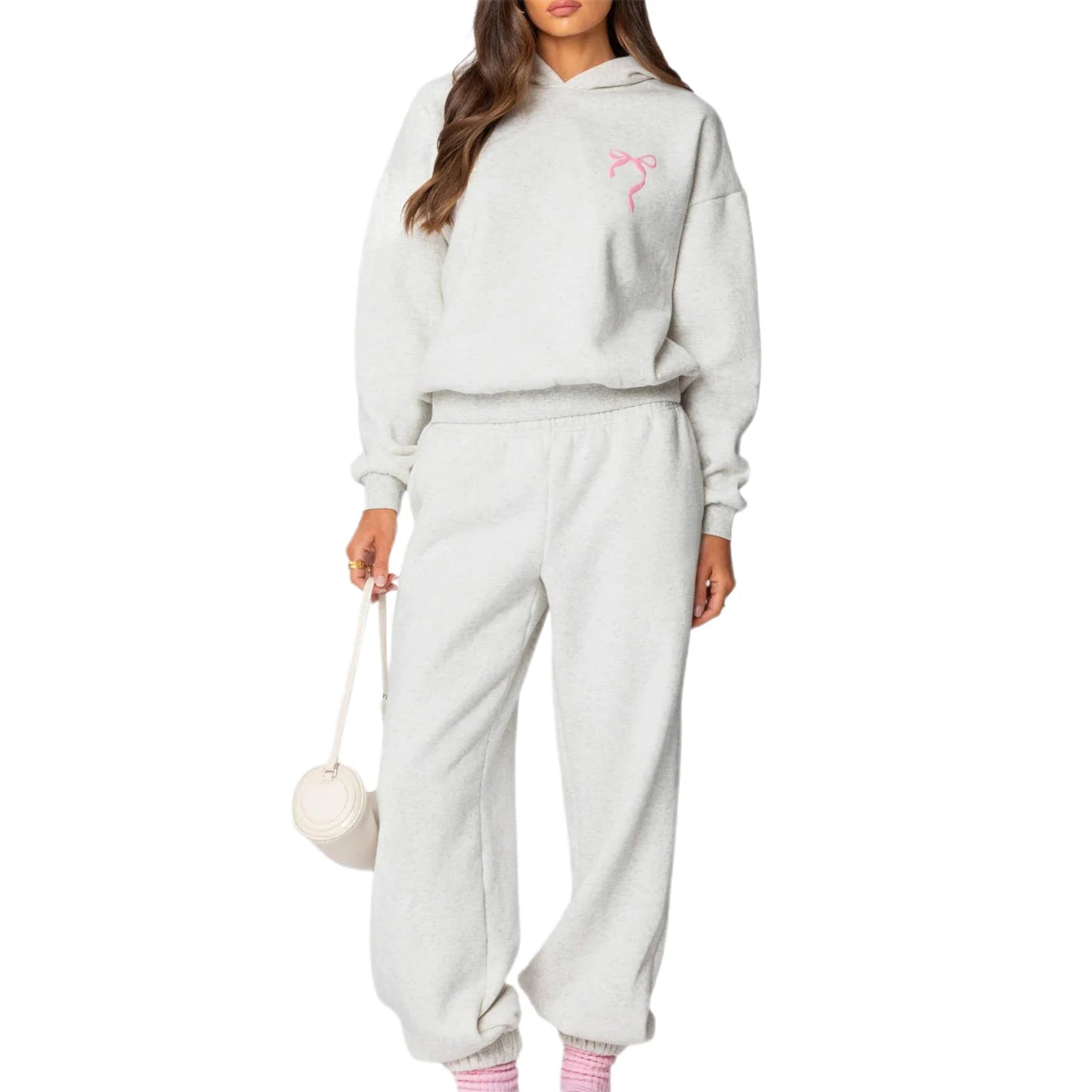 Jogging Survêtement Sport Élégantes Manches Longues et capuche