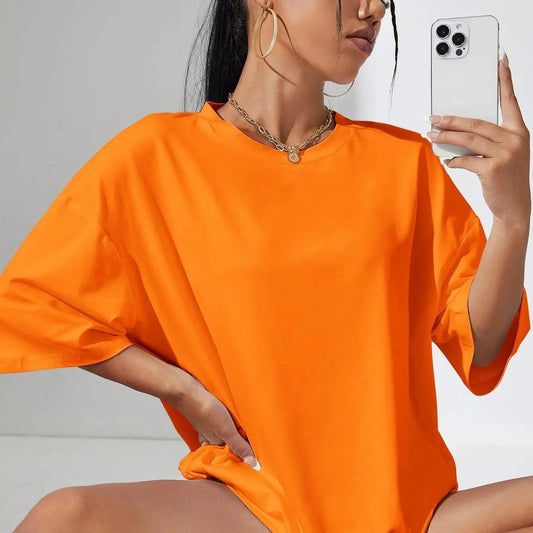 T-shirts Yoya Cotton Casual Short Sleeve Confortable Fashion Tee Tops