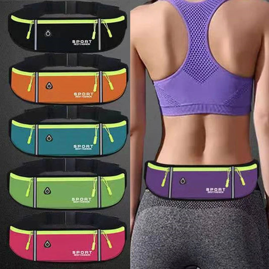 Ceinture Sportive Running Anti-Rebond avec Bandes Réfléchissantes pour Course à Pied, Fitness, Cyclisme