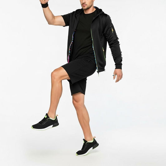 1/2 Piece Men's Half-zip Hoodies Stylish Simple Fashion Spring Autumn Winter Sports Sweatshirt Running Workout Hiking Sportwear