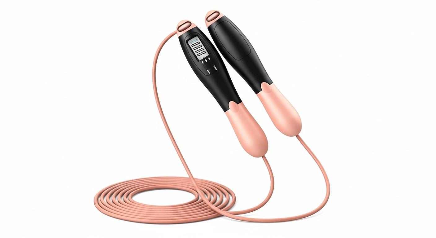 Corde à Sauter Intelligente avec Compteur LCD