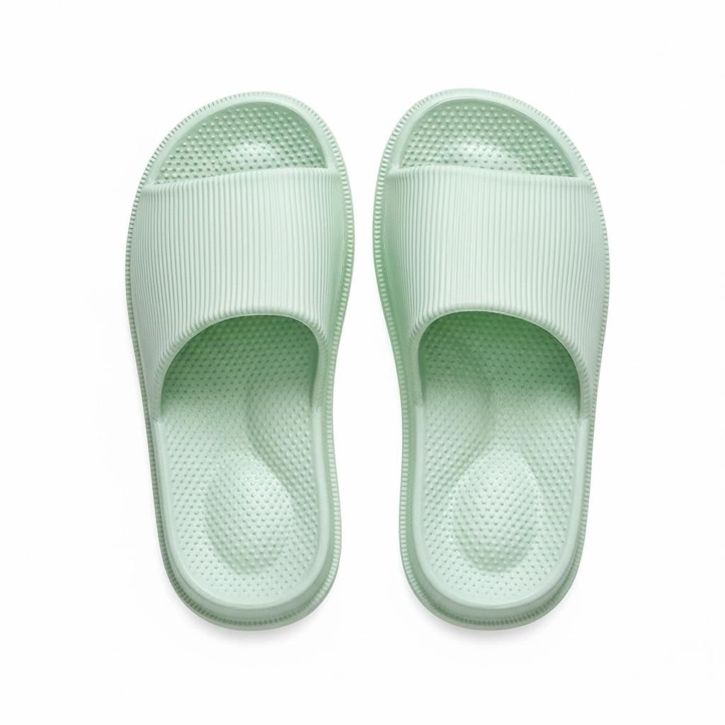 UTUNE Non-slip Massage Slippers Women EVA Indoor Slippers Light Couple House Bathroom Shoes for Man Waterproof Sandals Slides
