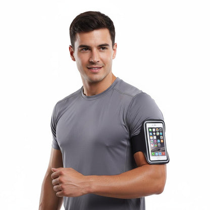 Brassard  Sports 5.5inch Mobile Phone Armband Smartphone Key Holder Gym Running Phone Bag Arm Band Cases for Samsung iPhone Holder