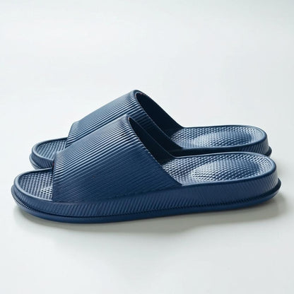 UTUNE Non-slip Massage Slippers Women EVA Indoor Slippers Light Couple House Bathroom Shoes for Man Waterproof Sandals Slides