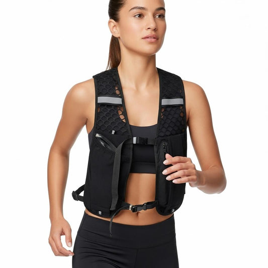 Running Hydrating Vest Backpack Ultralight Hydration Jogging Vest Men Breathable Marathon Bicycle Bag Water Bottle 500ML