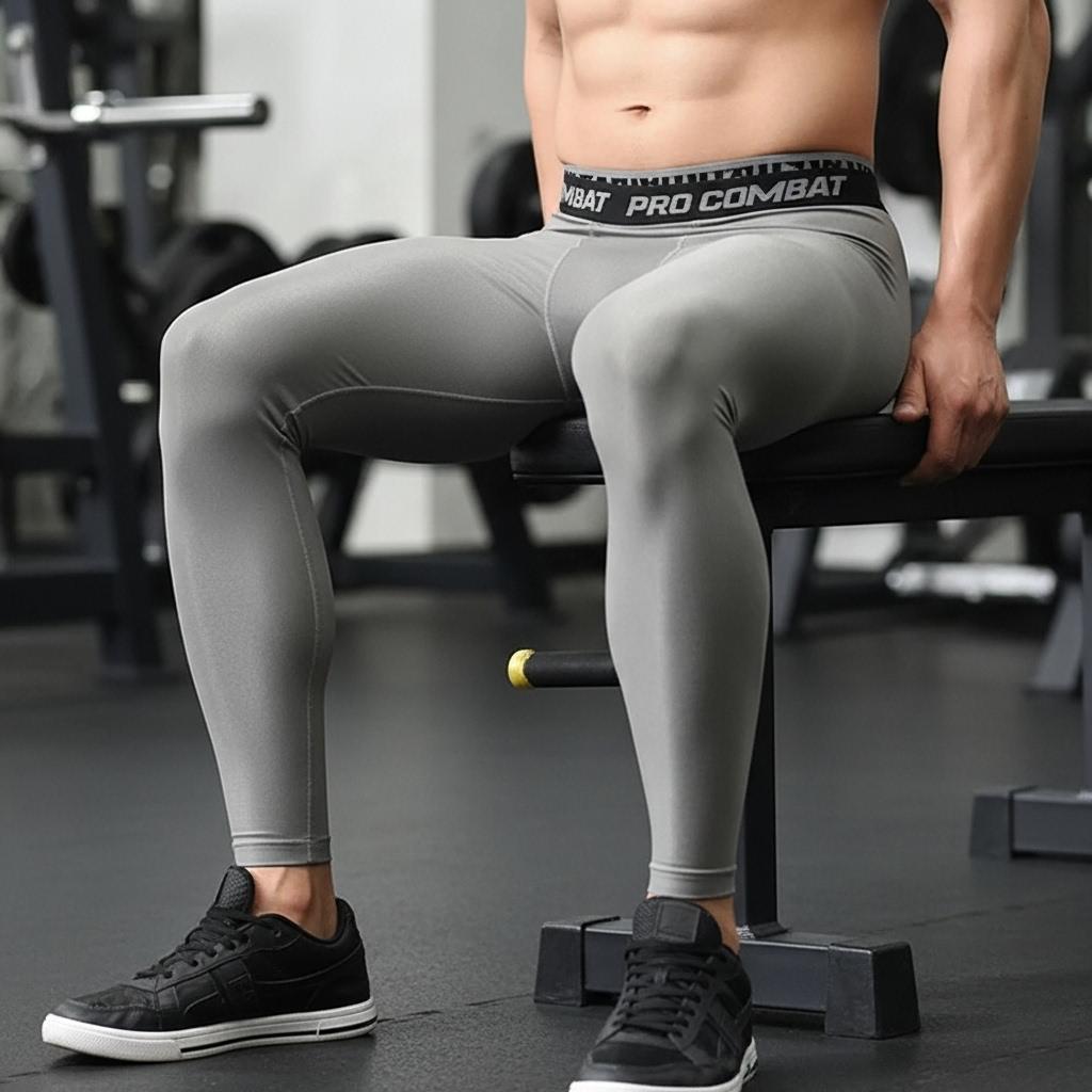 New Men's Compression Pants Male Tights Leggings For Running Training Sport Fitness Quick Dry Fit Joggings Workout Trousers