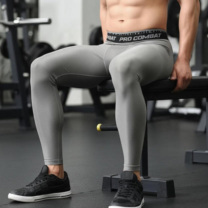 New Men's Compression Pants Male Tights Leggings For Running Training Sport Fitness Quick Dry Fit Joggings Workout Trousers