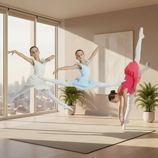 Pink Ballet Dress Kids Leotard Tutu Dance Wear Costumes Ballet Leotards for Girl Ballerina