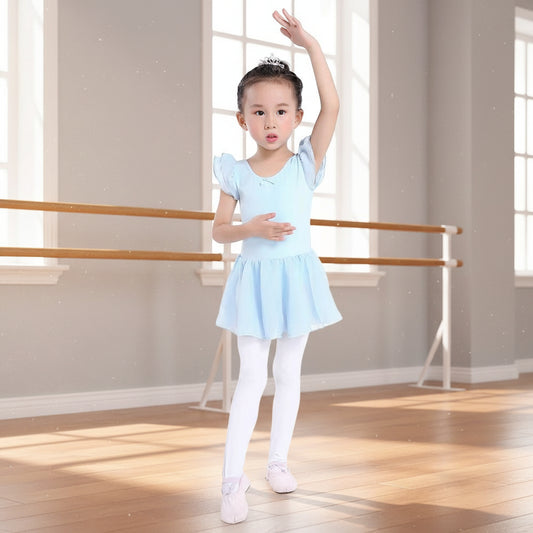 Pink Ballet Dress Kids Leotard Tutu Dance Wear Costumes Ballet Leotards for Girl Ballerina