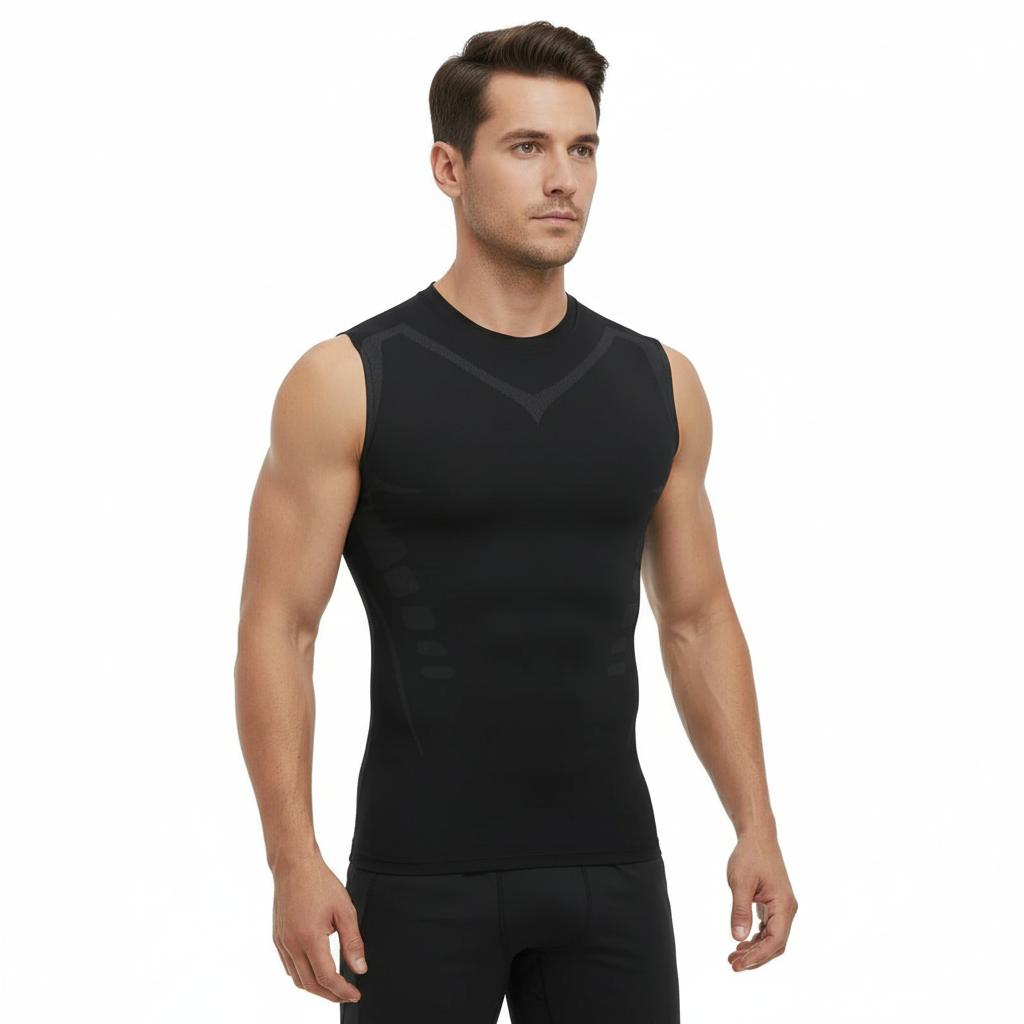 Mans Compression Tank Top Men Gym Shirt Sleeveless Quick Dry Sportswear Male Fitness Bodybuilding Vest Workout Muscle Top