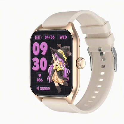 AI Voice Assistant Smart Watch for Men Women, 1.96'' HD Screen Activity Trackers with 100+Sports/ Sleep/ Heart Rate Monitor