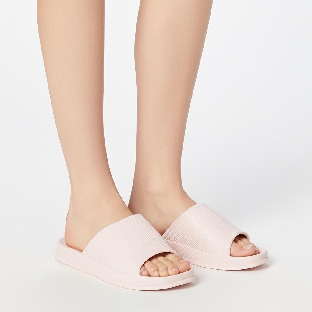 UTUNE Non-slip Massage Slippers Women EVA Indoor Slippers Light Couple House Bathroom Shoes for Man Waterproof Sandals Slides