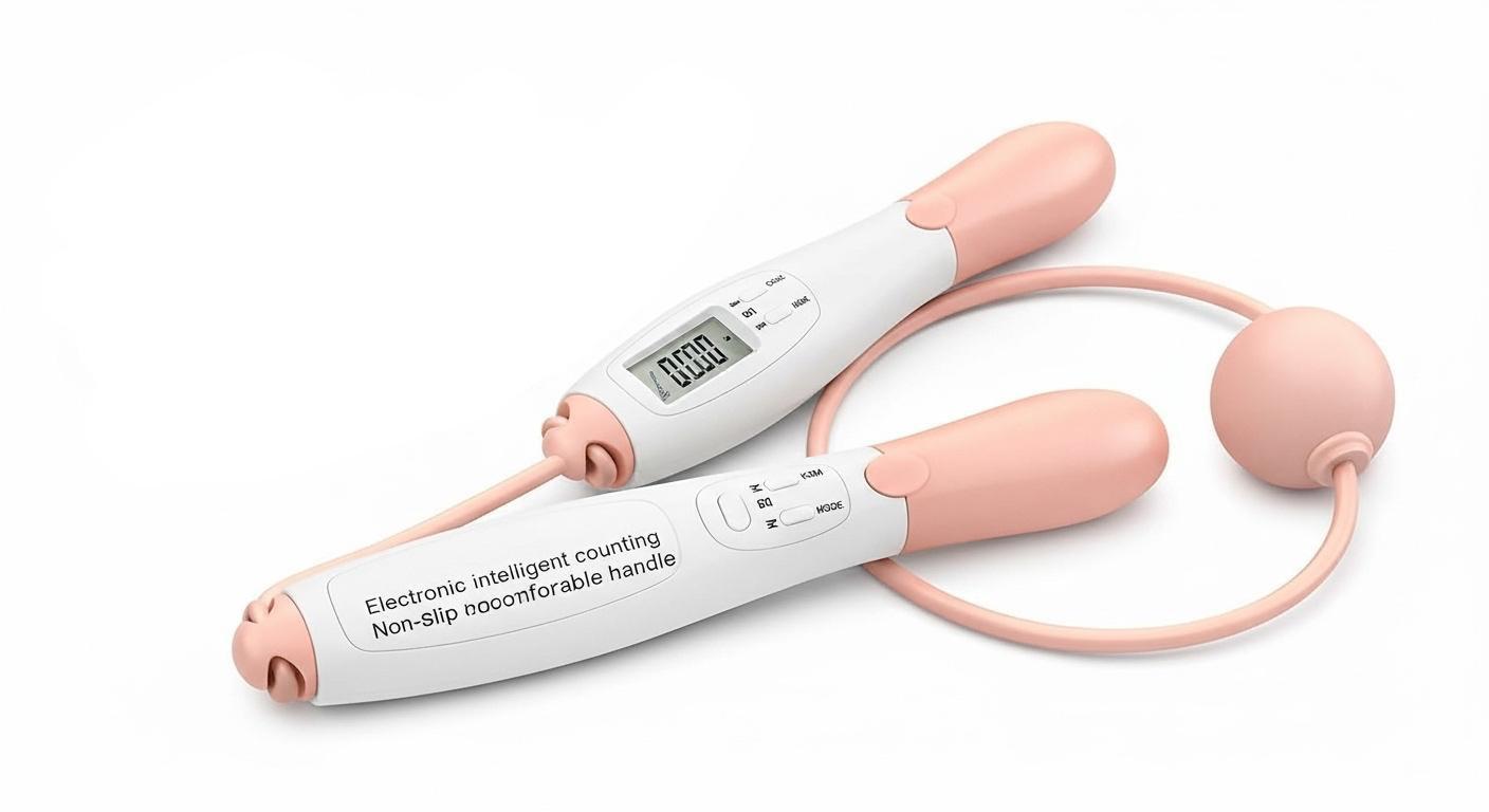 Corde à Sauter Intelligente avec Compteur LCD