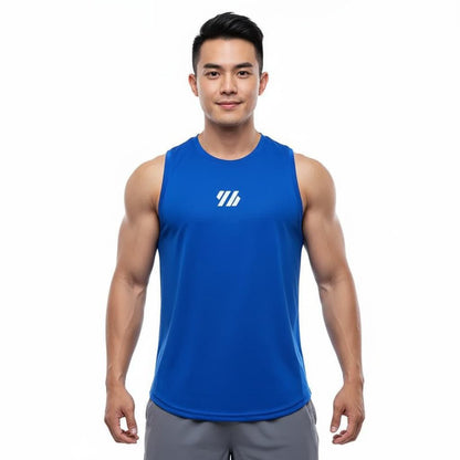 Men's tank top, made of high-quality mesh, ideal for basketball, running and fitness