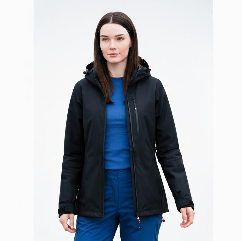 Women's Waterproof Jacket with Storage Bag - Lightweight Summer Jacket