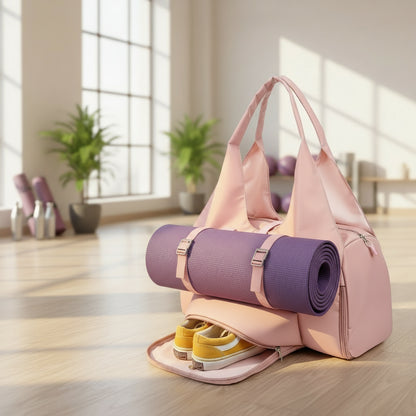 Sac Yoga Mat Bag Gym Fitness Bags for Women Men Training Sac De Sport Travel Gymtas Nylon Outdoor Sports Tas Sporttas XA441WA