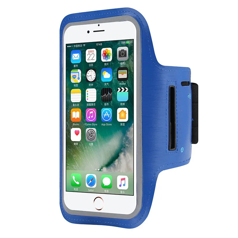 Brassard Universal Outdoor Sports Armband Case Phone Holder For iPhone 13 14 15 Samsung Huawei Gym Running Phone Bag Arm Band Case