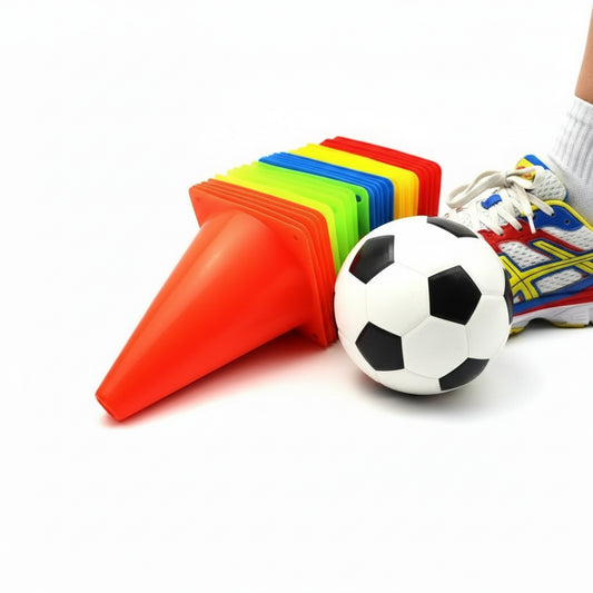 Children's football cones, sports training cones, 18cm