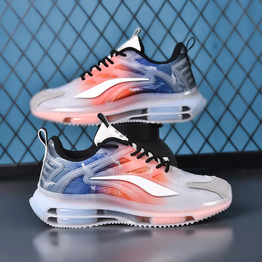 Size 36-45 Men Women Sneakers Air Cushion TPR Sole Air Mash Vamp Light Weight Running Basketball Sports Shoes Couples Trainers