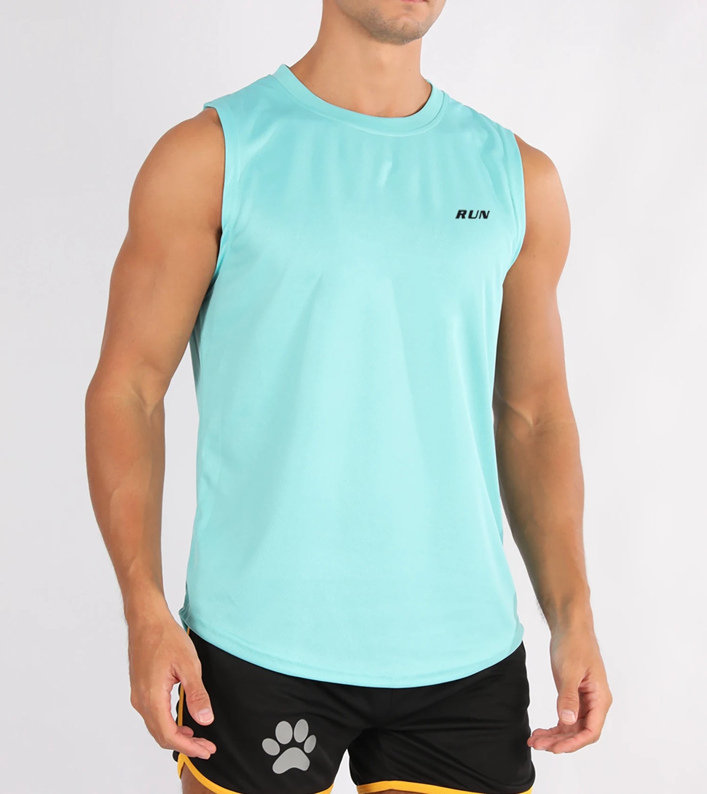 Sports tank tops, quick fitness, loose sleeveless tops, trendy basketball jerseys for men