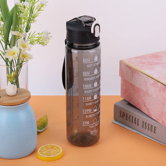 Gourde Sport Avec Paille & Poignée