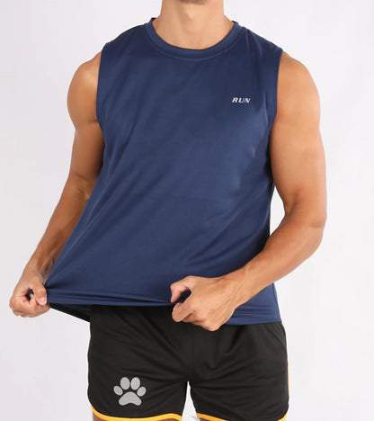 Sports tank tops, quick fitness, loose sleeveless tops, trendy basketball jerseys for men