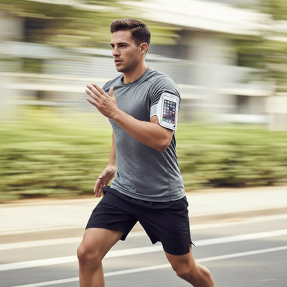 Brassard  Sports 5.5inch Mobile Phone Armband Smartphone Key Holder Gym Running Phone Bag Arm Band Cases for Samsung iPhone Holder