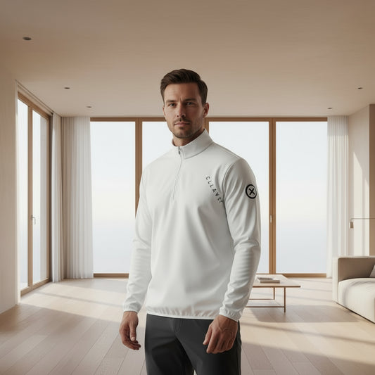 Long-sleeved T-shirt, ideal training outfit for winter morning runs