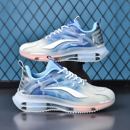 Size 36-45 Men Women Sneakers Air Cushion TPR Sole Air Mash Vamp Light Weight Running Basketball Sports Shoes Couples Trainers