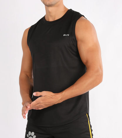 Sports tank tops, quick fitness, loose sleeveless tops, trendy basketball jerseys for men