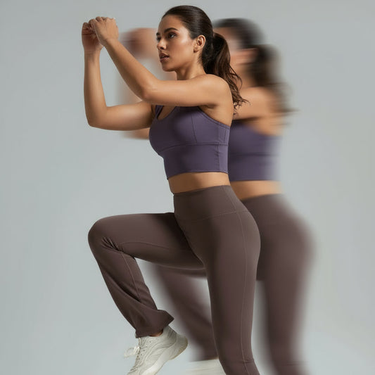 Women's High Waisted Bootcut Yoga Pants - Flared Leggings for Workout and Casual Wear - Comfortable and Stylish Activewear