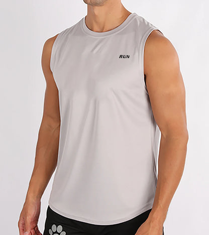 Sports tank tops, quick fitness, loose sleeveless tops, trendy basketball jerseys for men