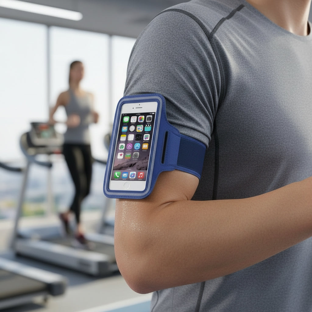 Brassard  Sports 5.5inch Mobile Phone Armband Smartphone Key Holder Gym Running Phone Bag Arm Band Cases for Samsung iPhone Holder