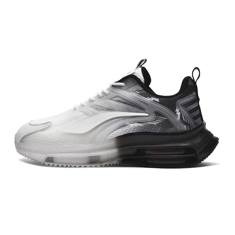 Size 36-45 Men Women Sneakers Air Cushion TPR Sole Air Mash Vamp Light Weight Running Basketball Sports Shoes Couples Trainers