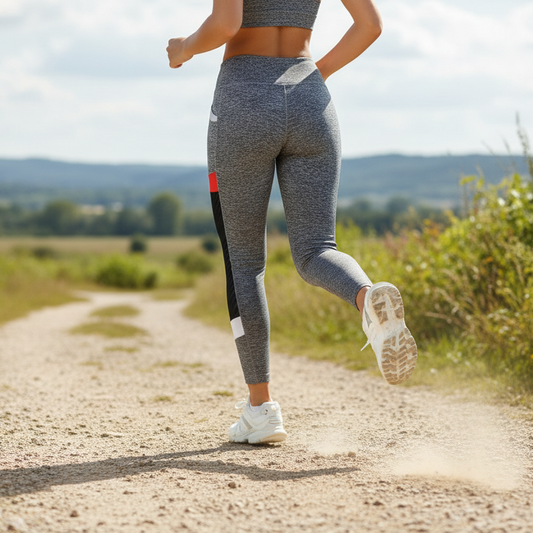 Legging de Sport Femme Taille Haute – Gainant & Poches Latérale