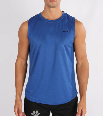 Sports tank tops, quick fitness, loose sleeveless tops, trendy basketball jerseys for men