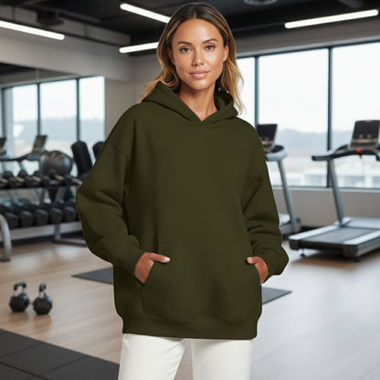 Women Hoodies Pullover Hooded Sweat Shirts Solid Color Jogger Long Sleeve Black Jogging Men Sweatshirt Sport Top Winter Clothing