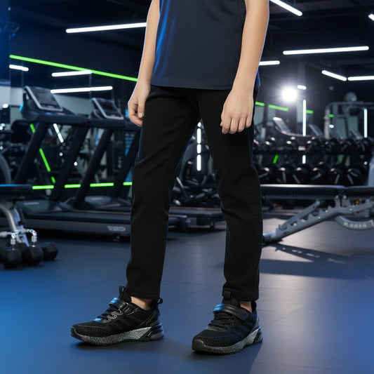 Baasploa Bascket enfants  Sport Shoes Lightweight Running Shoes For Boys Kids Summer Breathable Casual Sneakers Hookloop Antiskid Outdo