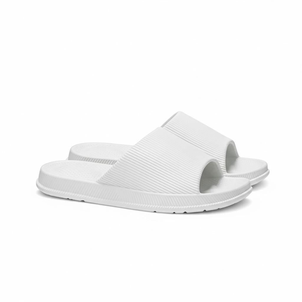 UTUNE Non-slip Massage Slippers Women EVA Indoor Slippers Light Couple House Bathroom Shoes for Man Waterproof Sandals Slides