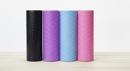 Yoga Roller Round EVA Foam Cylinder Hexagonal Roller for Pilates Exercise Enhanced Home Workouts Diameter