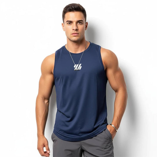 Men's tank top, made of high-quality mesh, ideal for basketball, running and fitness
